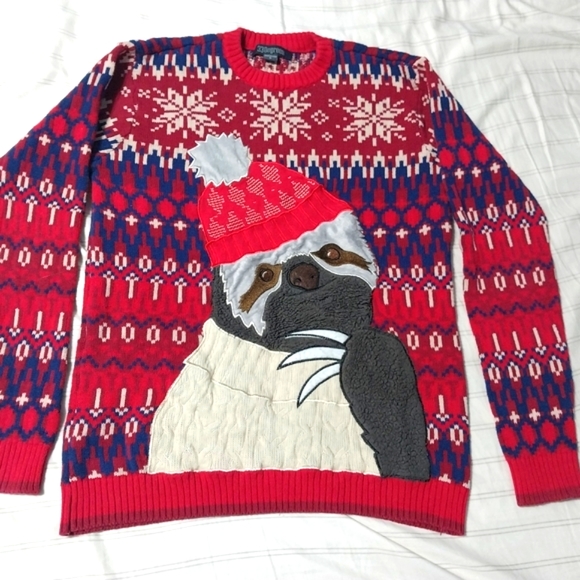Ugly Christmas Sweater Men's Small - Picture 4 of 4